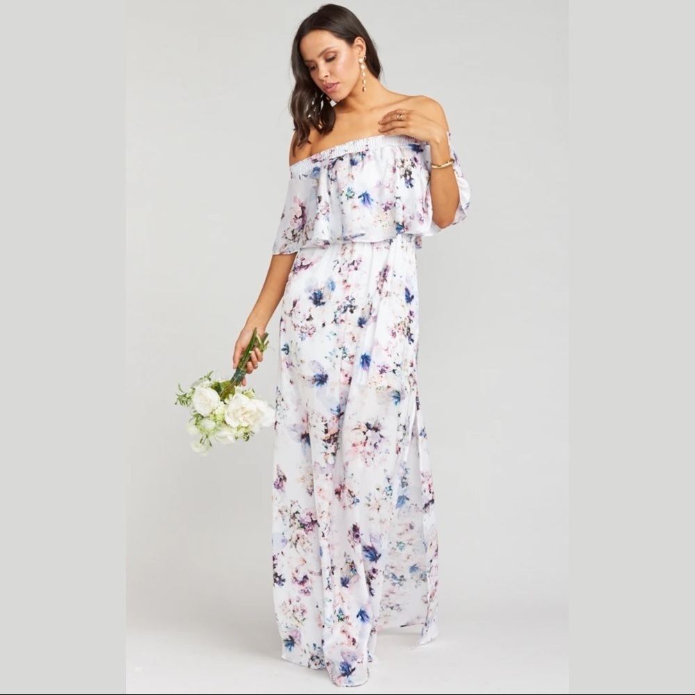 Show Me Your Mumu Hacienda Floral Maxi Dress Med